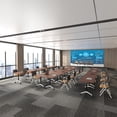 thumbnail image 6 of Conference Table with Wheels, Flip Top Rolling Training Table for Office & Meeting Room, Space-Saving Design, Multiple Sizes & Packs, 6 of 7