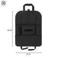 thumbnail image 2 of Luxtrada 2/1 Pack Car Seat Back Organizer, Auto Seat Multi-Pockets Travel Storage Bag Universal Car Storage Back Seat Organizer Holder Waterproof Multi-Pocket, 2 of 8