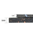 thumbnail image 4 of FlooringInc Eco-Lock Rubber Tile ¼" Thick, 24” x 24”, 8 tile pack, 29.36 Sq/Ft, Black, 4 of 6