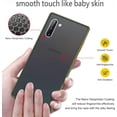 thumbnail image 3 of Case for Samsung Galaxy Note 10 Thin Shockproof Phone Case PC Back TPU Bumper [Protect from Fingerprint/Shock/Scratch/Slip] Translucent Matte Phone Cover for Samsung Galaxy Note 10-Green, 3 of 13