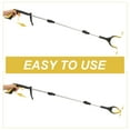 thumbnail image 2 of Garbage Picker The Tools Garbage Clip Pick up Sticks Trash Pick Clips Laundry Grabber Garbage Clamp Trash Grabber Elder, 2 of 6