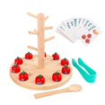 thumbnail image 1 of 1 Set Apple Tree Digital Toy Wooden Early Education Toy Educational Plaything for Kids Children Boys Girls, 1 of 3