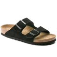 thumbnail image 1 of Cork Bottom Sandals Genuine Leather Double Breasted Flip Flops Retro For Men And Women-week, 1 of 4