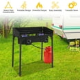 thumbnail image 7 of Zimtown Outdoor Stove Gas Cooker 2 Burner Camping Stove 150000 BTU Cooker, 7 of 7