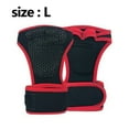 thumbnail image 2 of Guantes de entrenamiento de levantamiento de pesas ventilados, entrenamientos de gimnasio, entrenamiento cruzado, soporte para manos,Azul,L, 2 of 5