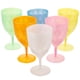 thumbnail image 1 of KAKOWELY 6 vasos de plástico para bebidas de colores, copas para cócteles, vasos para jugo y cócteles., 1 of 4