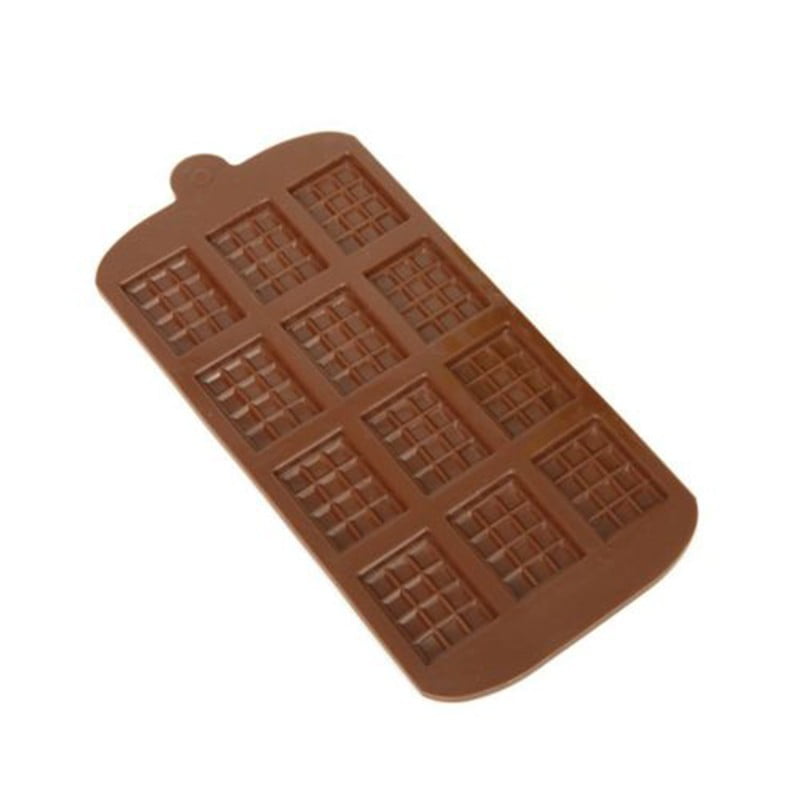 Kitchen Mini Chocolate Block Bar Silicone Mould Mold Ice Tray Cake Decorating