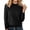 Black, variant on Cozy Half Turtleneck Sweater For Women Long Sleeve Warm Pullover Knit Top Everyday Versatile Fall Winter Style S Size Gold