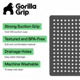 thumbnail image 2 of GORILLA GRIP Patented Bath Tub Shower Mat, Machin, 2 of 9