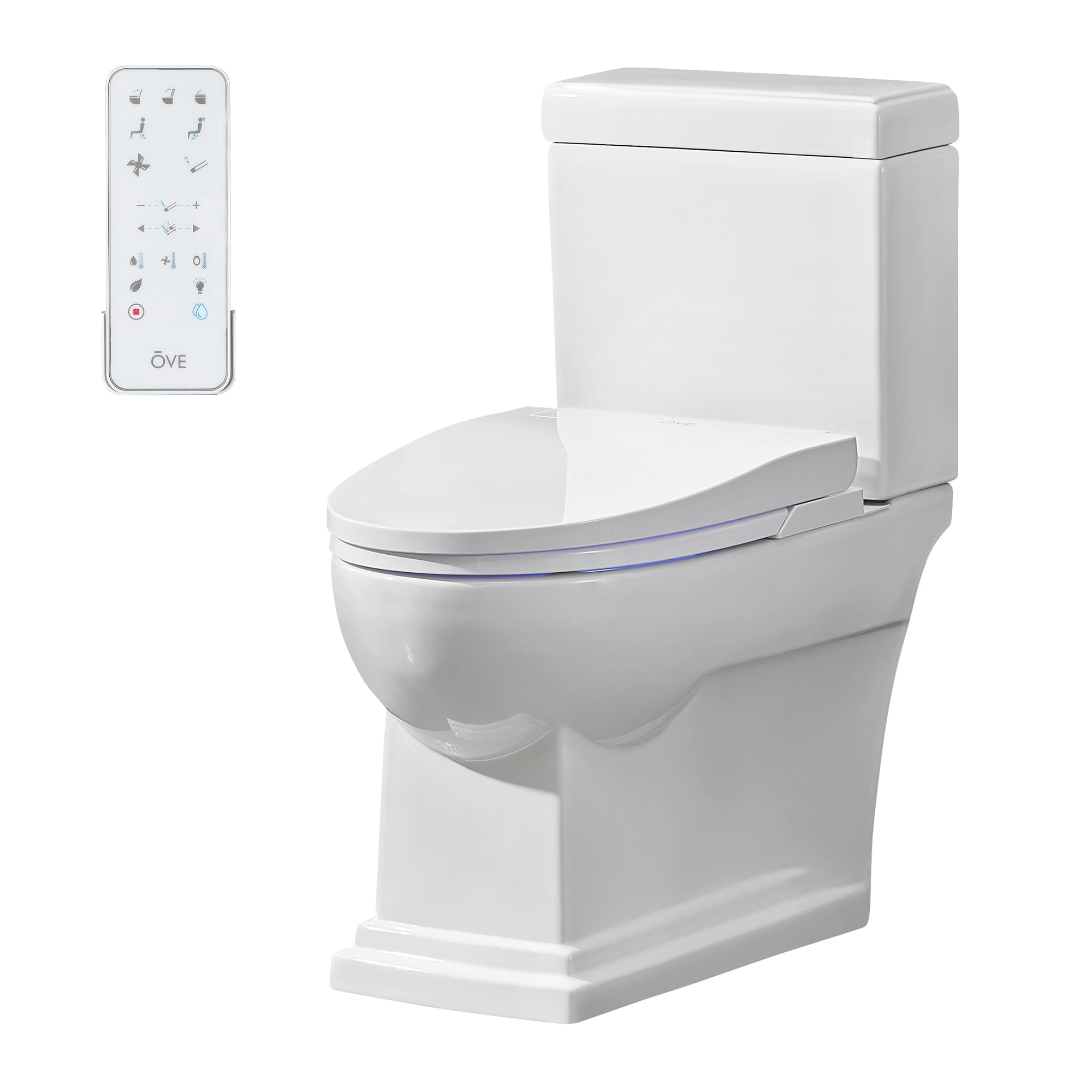 Ove Decors Nova ADA Compliant, Tankless Toilet with Elongated Bidet
