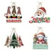 thumbnail image 1 of Decoraciones de Navidad Al Aire Libre Papel Decoración de la Puerta de Navidad Conjunto de 4, Adecuado para la Decoración de Paredes Y Puertas, Incluyendo un Colgador de Puerta de Bienvenida, Adecuado, 1 of 6
