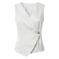 thumbnail image 3 of Tank Top Women Sleeveless V Neck Fitting Basic Tank Tops Spring Clothes Women’s Clothes, 3 of 4