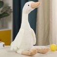 thumbnail image 1 of Swan Stuffed Animal Simulation Big White Goose Plush Toy Duck Doll Simulation Animal Doll Grey, 1 of 3