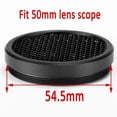 thumbnail image 1 of Capuchons de Protection Pare-Soleil pour Lunette de Fusil, Protecteur de Lunette en Maille Nid d'Abeille 50 mm, 1 of 5