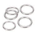 thumbnail image 4 of QIILU Stainless Steel Round Rings, Durable Seamless Welding O Ring For Sailing For Yoga Rings, 4 of 8