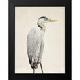 thumbnail image 2 of Johnson, Walt 12x14 Black Modern Framed Museum Art Print Titled - Grey Heron II, 2 of 5