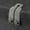 Gray-1 Pack, variant on Car Seat Back Hook with Hidden Metal Hooks - PU Leather Material, Suitable for Various Car Models for Tesla Kia BMW Audi