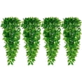 thumbnail image 1 of Plantas Colgantes Artificiales 4 Piezas Planta Colgante Falsa Planta Colgante Artificial Plantas Artificiales para Exteriores Plantas de plástico (Verde), 1 of 4