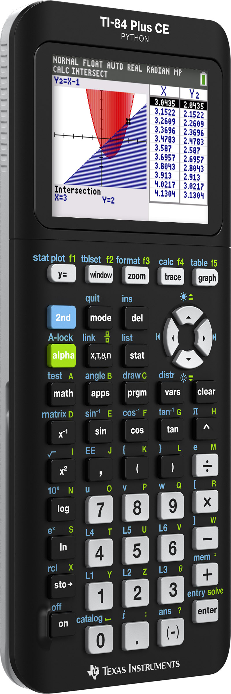 Texas Instruments TI-84 Plus CE Graphing Calculator High School and College, Black - image 2 of 5
