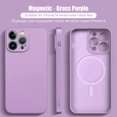 thumbnail image 3 of Funda magnética Original Magsafe para Apple iPhone 13 12 11 14 Pro Max Plus, cubierta de silicona de carga inalámbrica 13 12 Mini X XR XS, 3 of 4