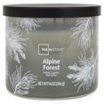 thumbnail image 1 of Mainstays 3-Wick Textured Wrapped Alpine Forest Scented Candle, 14 oz, 1 of 5