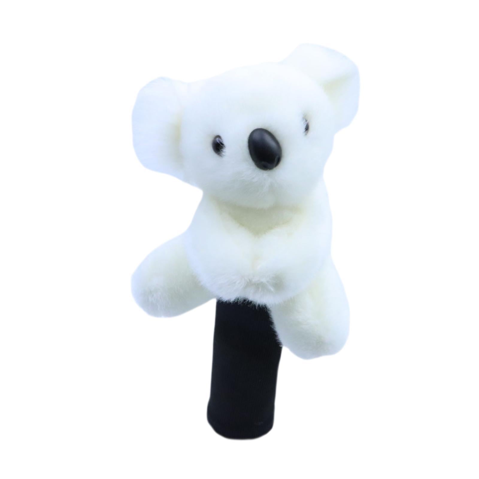 Baoblaze Golf Headcover Lovely for Drivers Hybrid Golf Accessories,Golf Gift,Lightweight, White