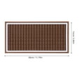 thumbnail image 2 of AURARMLET Alfombrilla Antideslizante De PVC Para Barra Color Café Con Borde Estilo Americano, 2 of 8