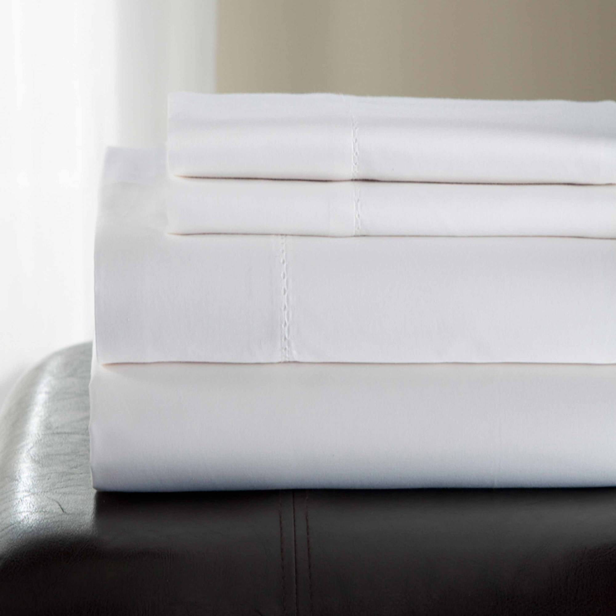 T500 Andiamo 100 Percent Cotton Solid Sheet Set