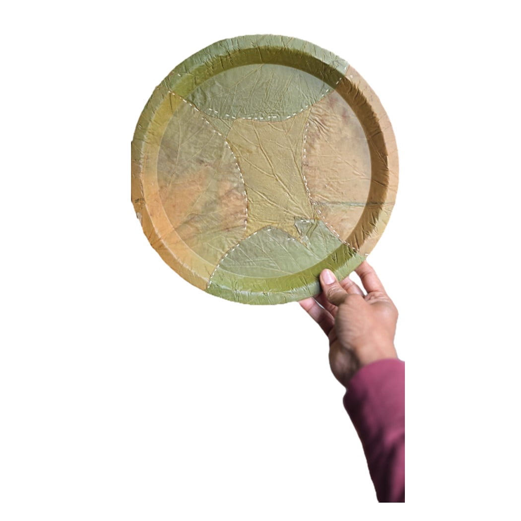 14 inch Sal Leaf plate