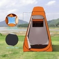 thumbnail image 6 of Pop Up Shower Tent, Portable Privacy Camping Changing Tent, Camp Toilet Bathroom Pod with Rain Shelter & Windows, UPF 50+ & Waterproof, 47.2" x 47.2" x 74.8", 6 of 9