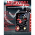 thumbnail image 5 of GNIWELDER Stick Welder ARC135 Portable 135 Amps 110 Volts ARC TIG with LED Display Synergic Control IGBT Inverter, 5 of 9