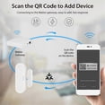 thumbnail image 4 of Tuya Matter Thread Door Window Sensor USB Powered Smart Home Smart Door Sensor Alarm for Home Security&Automation, 4 of 5