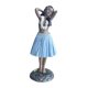 thumbnail image 3 of Figura de Salpicadero Hawaiana, Chica Bailarina Fabricada en Resina con una Altura de 16 Cm para azul, 3 of 9