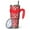 Red Christmas Pattern, variant on 40oz Tumbler,Red Christmas Snowflake Pattern Insulated Tumblers with Removable Handle,Stainless Steel Double Vacuum Coffee Tumbler Cup with Straw for Home,Office,Travel,Party