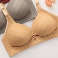 thumbnail image 4 of Posijego Wireless Bra for Women Thin Padded Everyday Bra Full Coverage Breathable Push-Up Bra for Women, 4 of 4