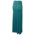 thumbnail image 2 of Made by Johnny Women's Fold-Over Maxi Skirt XXL JADE, 2 of 6