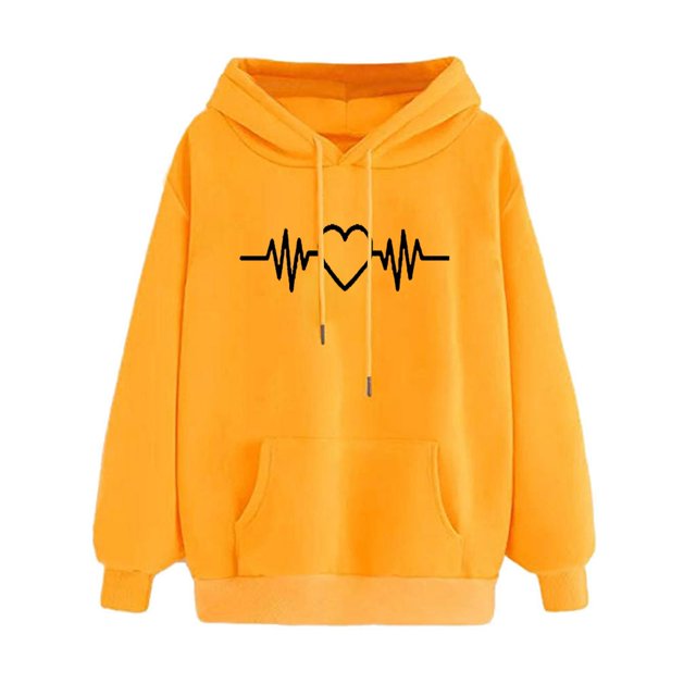 Sudadera con capucha de otoño invierno para mujer Jersey Tops Manga larga Cómodo Pompotops gfhjh6676