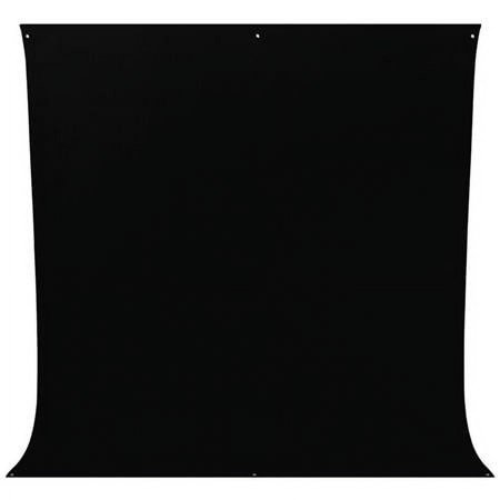 UPC: 0817967001335 | 9 x 10 Feet Wrinkle Resistant Cotton Background  Rich Black