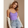 thumbnail image 3 of Women's Lace Trim Basic Camisole Sleeveless Y2K Spaghetti Strap Slim Fit Cami Tops, 3 of 7