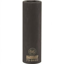 Stanley Tools 228350 16mm Impact Socket - 0.5 in. Drive