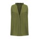 thumbnail image 4 of Vestidos Casuales Para Mujer, Blusas De Mujer De Moda Camisa sin mangas de lino con cuello en V y bolsillo de color liso para mujer, primavera y verano, 4 of 6