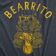 thumbnail image 2 of Mens Bearrito T Shirt Funny Sarcastic Bear Burrito Mexican Food Tee for Guys Graphic Tees, 2 of 9