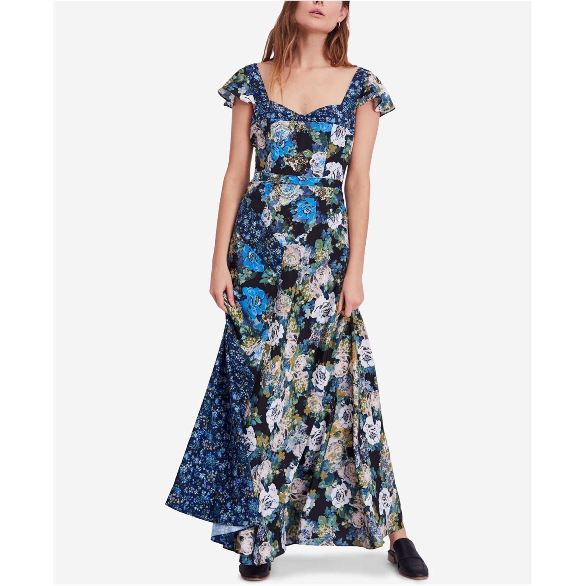 La Fluer Maxi Dress, Multicoloured 