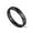 Black, variant on 4mm Gold/Silver/Black Plating Bands Women's Titanium Steel Wedding Ring Size 5-9
