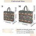 thumbnail image 2 of FORMRS Womens Corduroy Tote Bag Crossbody Shoulder Purse Handbag with Detachable Strap, Abstract Water Lilies Pattern, 2 of 7