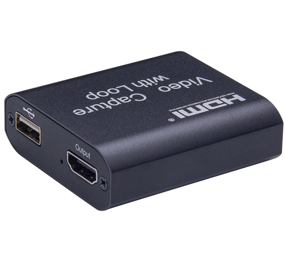 4K HD Video Capture Card USB Loop 2.0 Cards Live Streaming Video Recording Color:black | Walmart ...