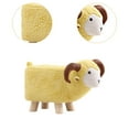 thumbnail image 6 of yotijay Animal Footstool Cartoon Footrest Ottoman for Living Rooms Entryway Playroom Yellow, 6 of 9
