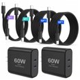 thumbnail image 1 of Cargador Fomiuoms 45W de Doble Puerto USB-C con Carga Rápida, 1 of 9