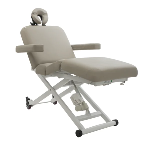 SKINACT Cleo Electric Spa Treatment Table Facial Massage Bed (Taupe)