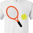 thumbnail image 4 of Inktastic Tennis Racket and Ball T-Shirt, 4 of 5